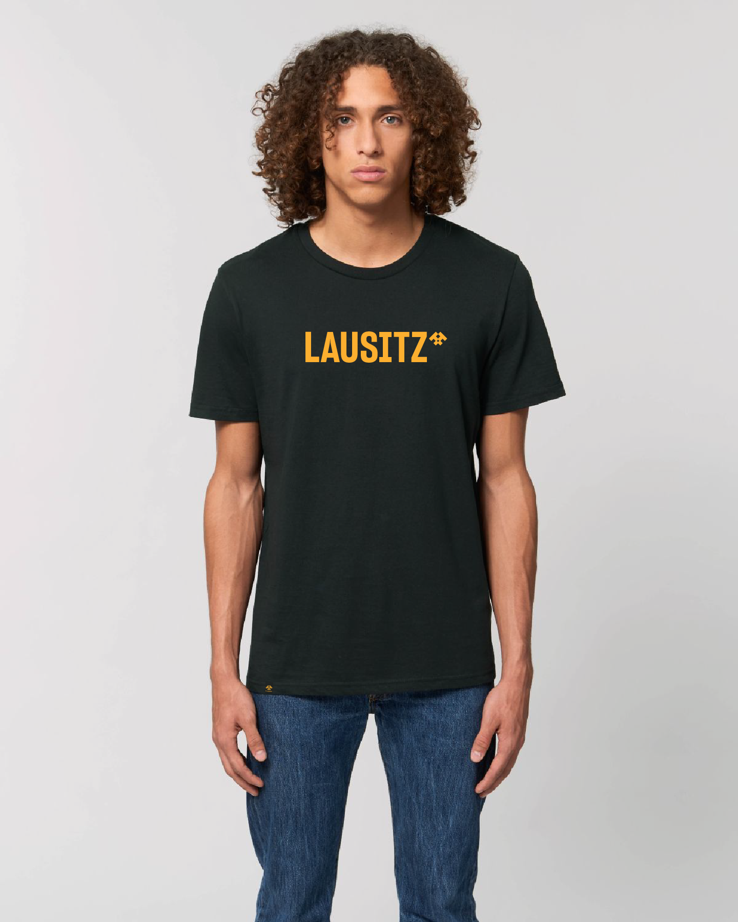 T-Shirt Herren LAUSITZ schwarz