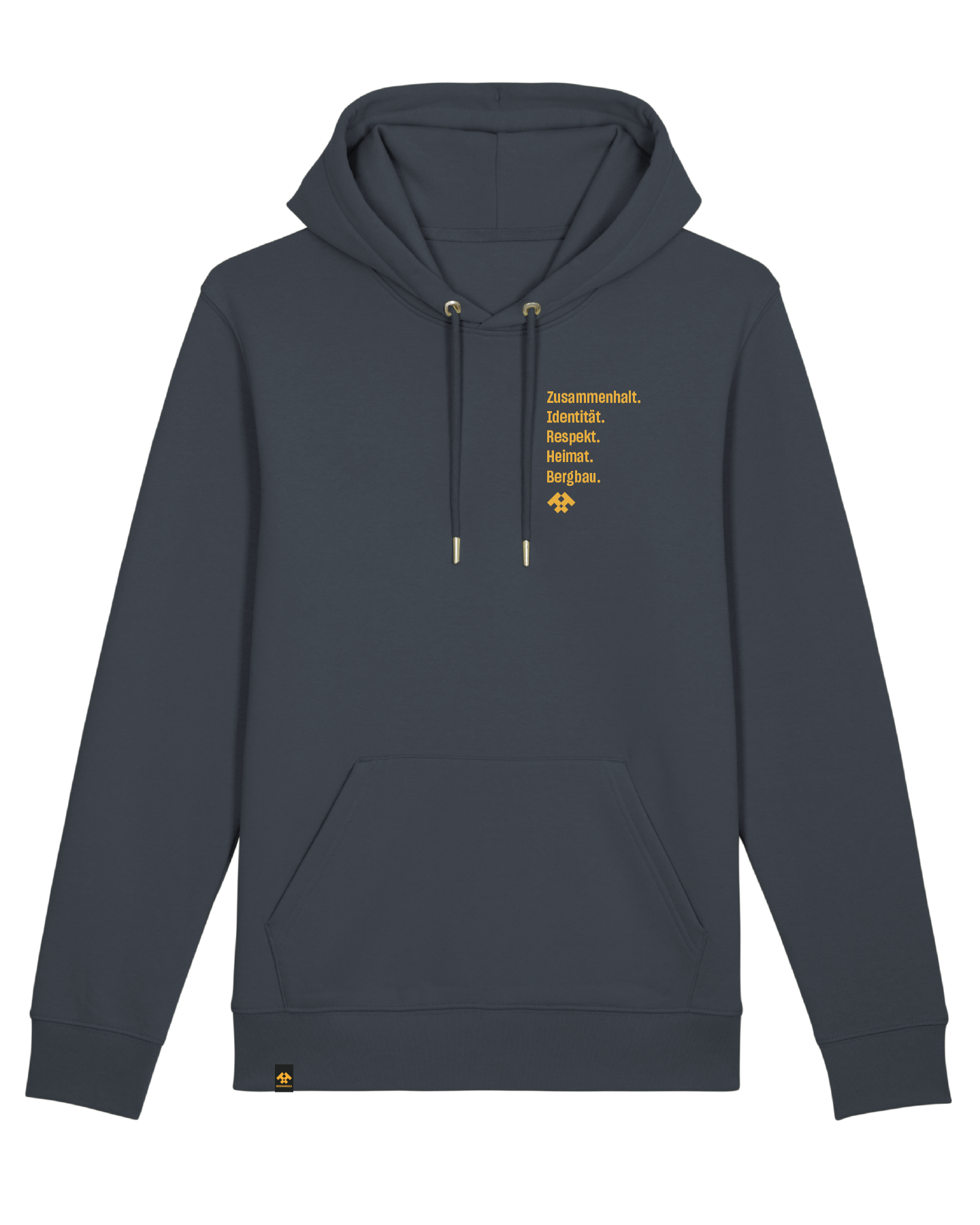 Hoodie WERTE grau