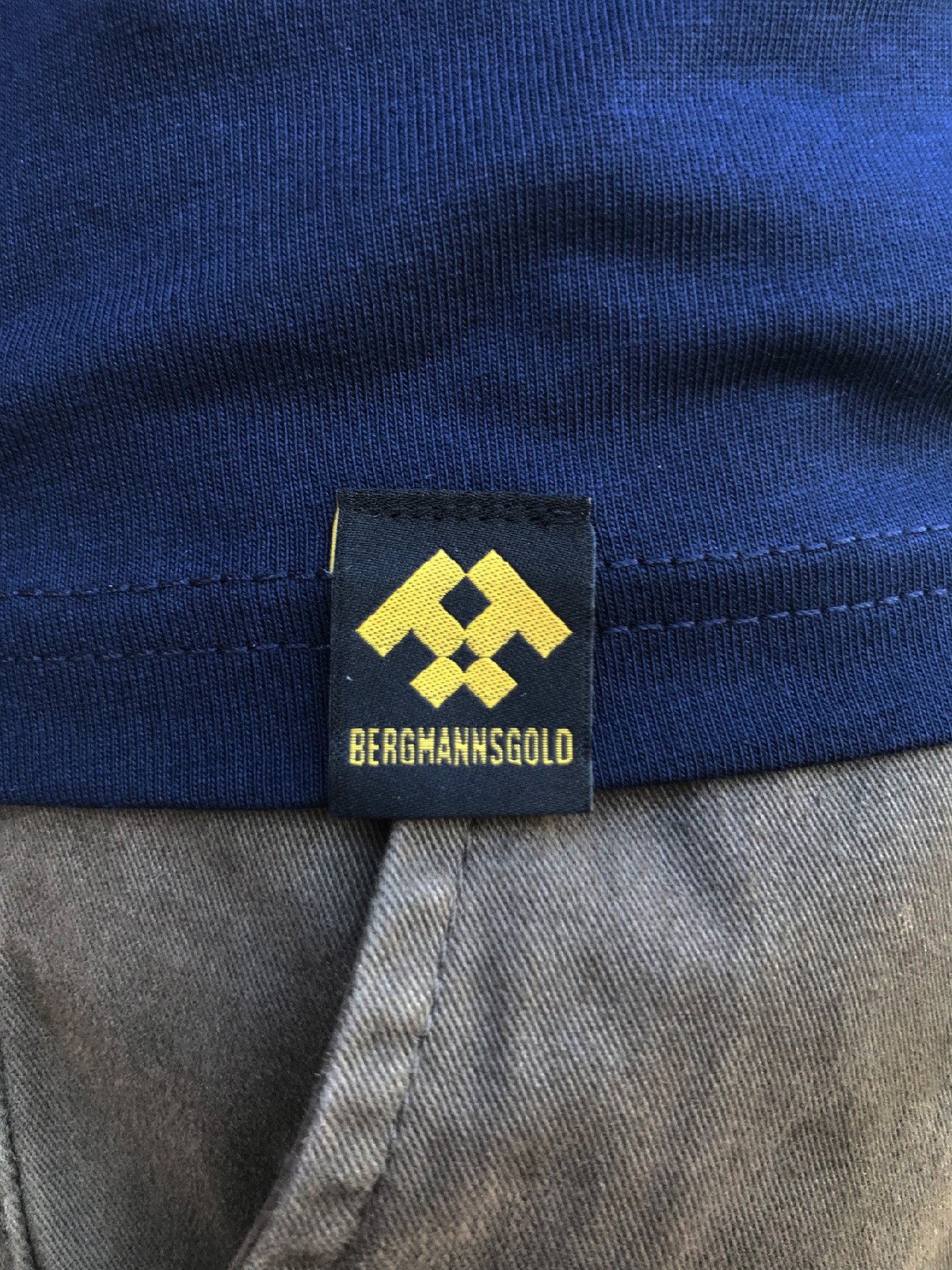 T-Shirt Herren LAUSITZ navy blau