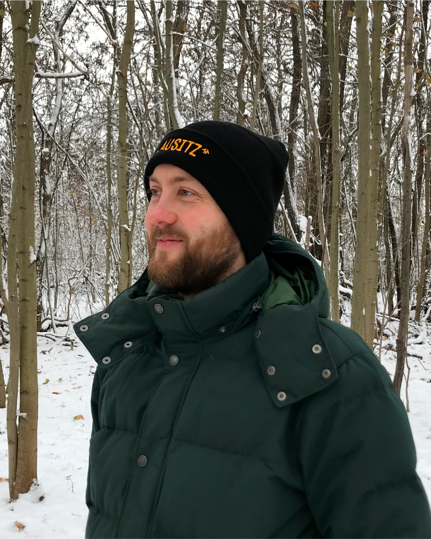 Beanie Mütze LAUSITZ schwarz