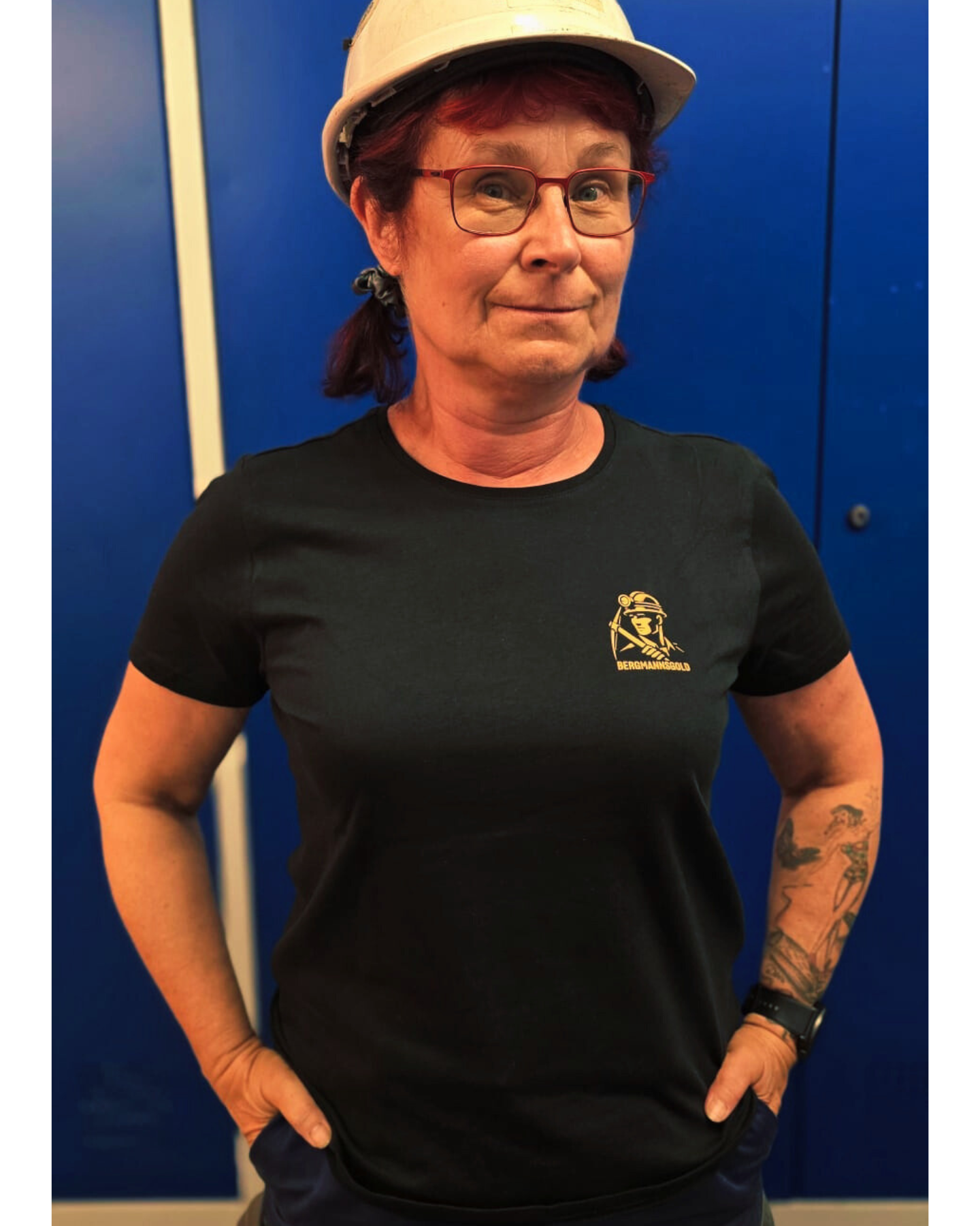 T-Shirt Damen KUMPELHERZ schwarz