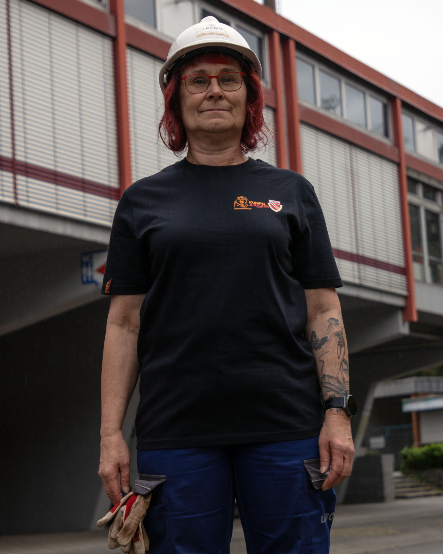 T-Shirt KUMPEL & KICKER - BERGMANNSGOLD X ENERGIE COTTBUS - Erwachsene