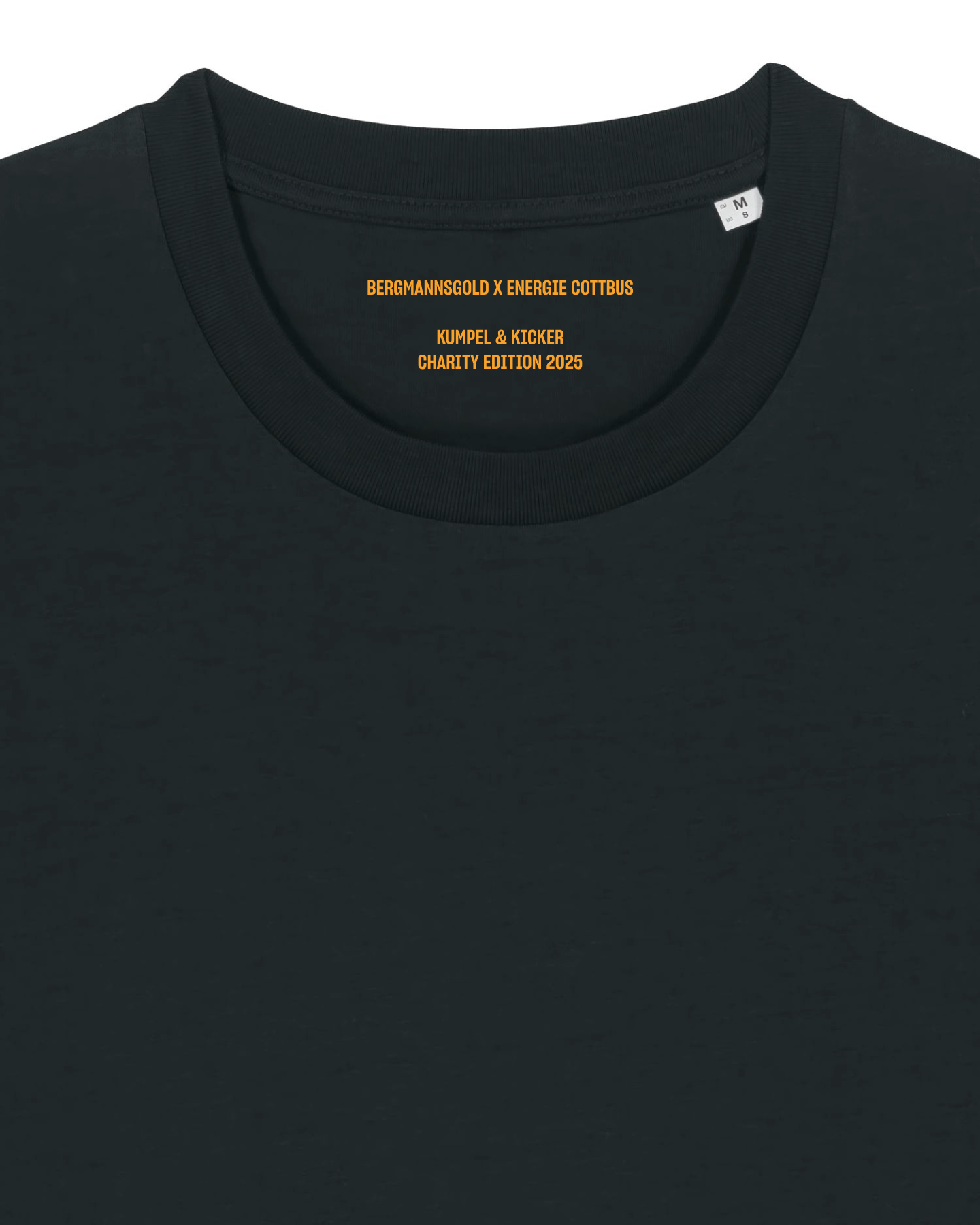 T-Shirt KUMPEL & KICKER - BERGMANNSGOLD X ENERGIE COTTBUS - Erwachsene