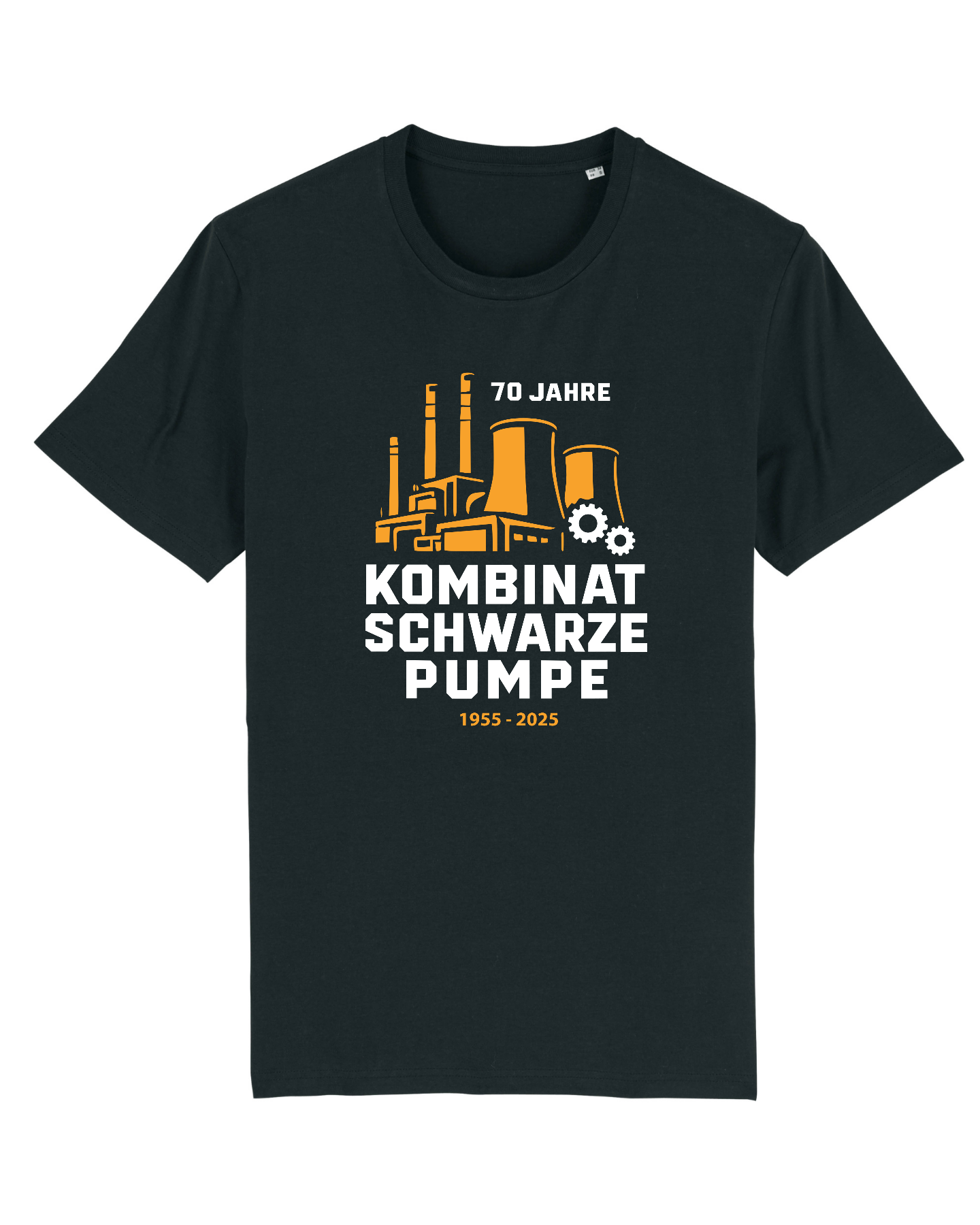 T-Shirt "70 Jahre Kombinat Schwarze Pumpe" – JUBILÄUMSEDITION