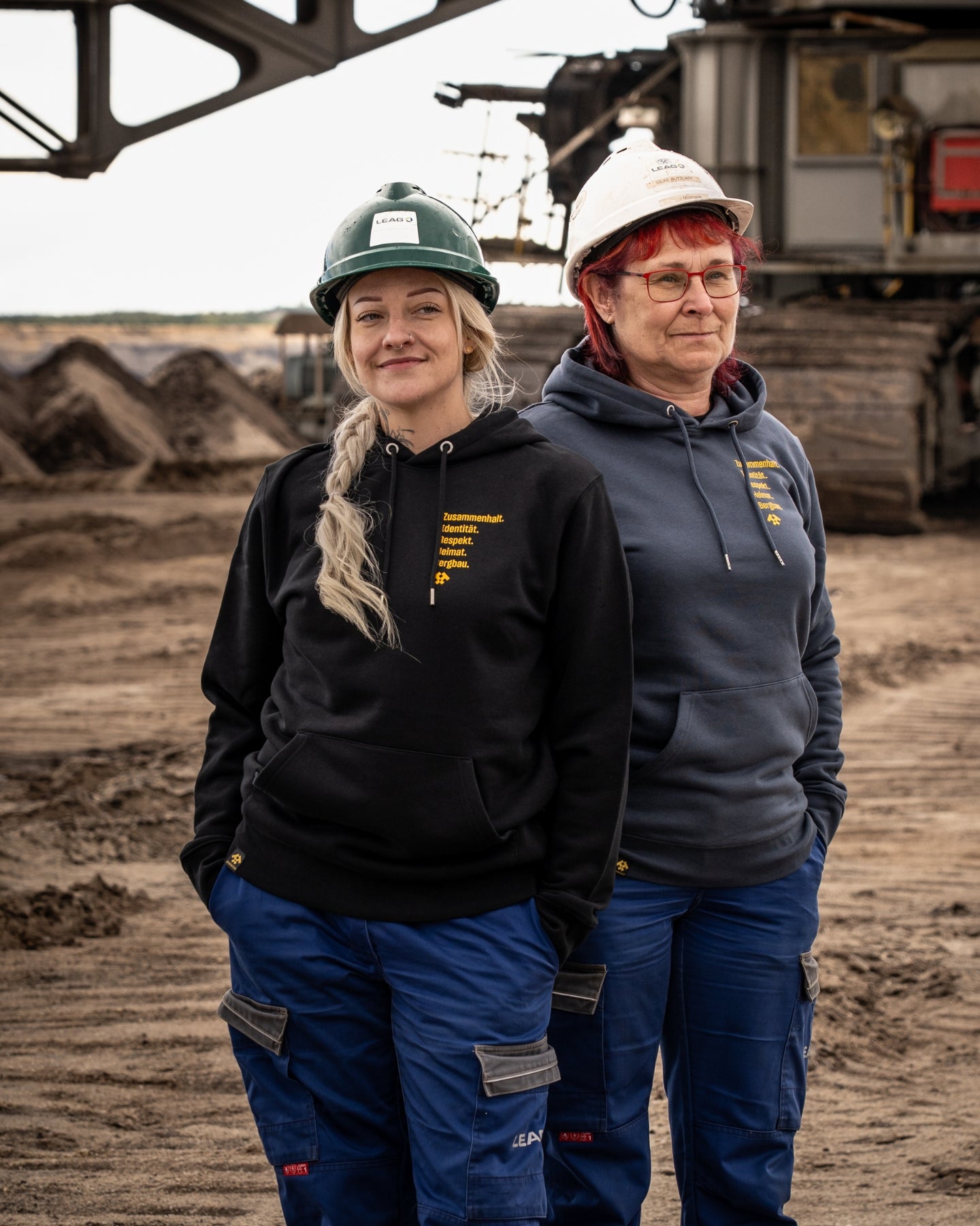 Hoodie WERTE schwarz unisex