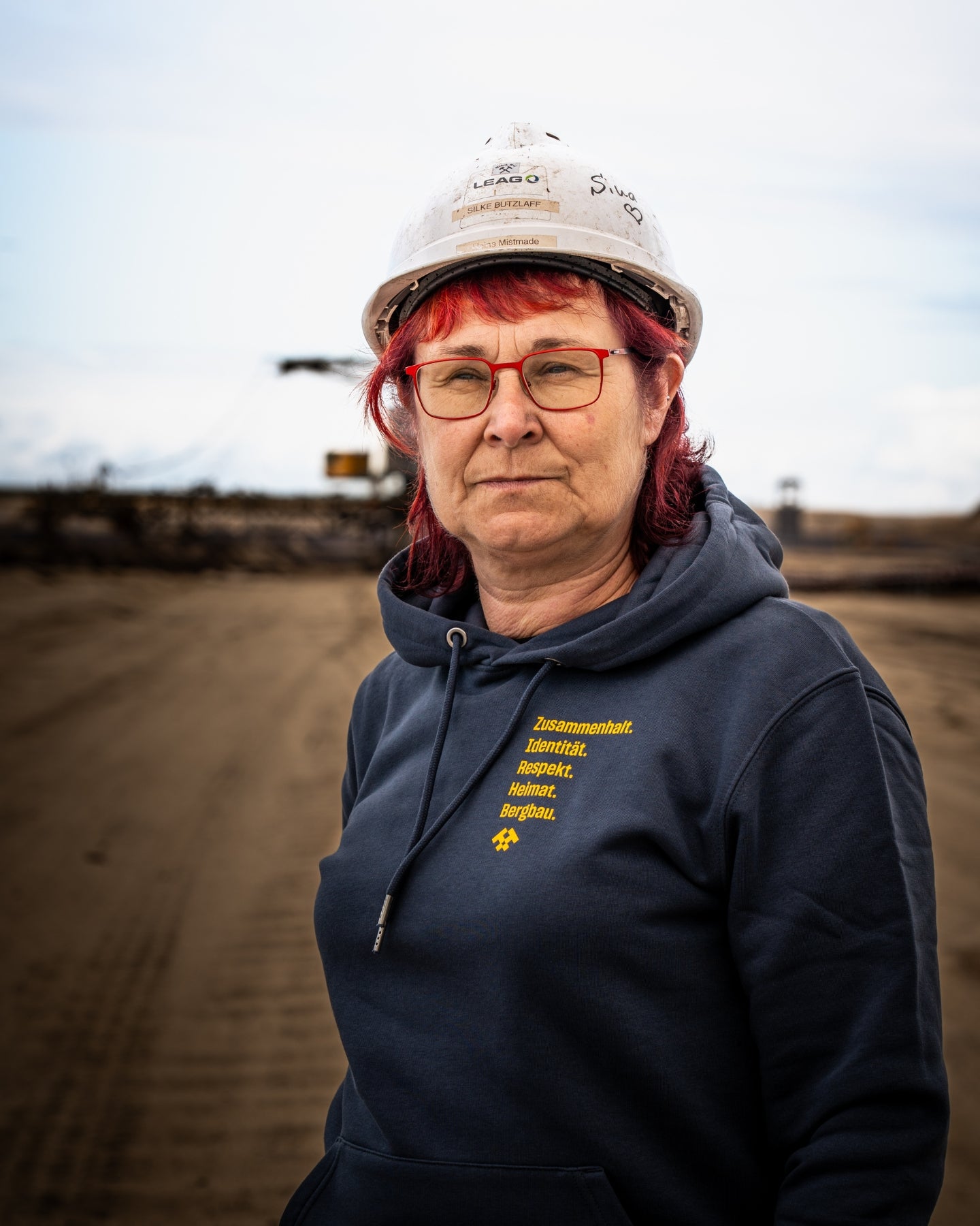 Hoodie WERTE grau unisex