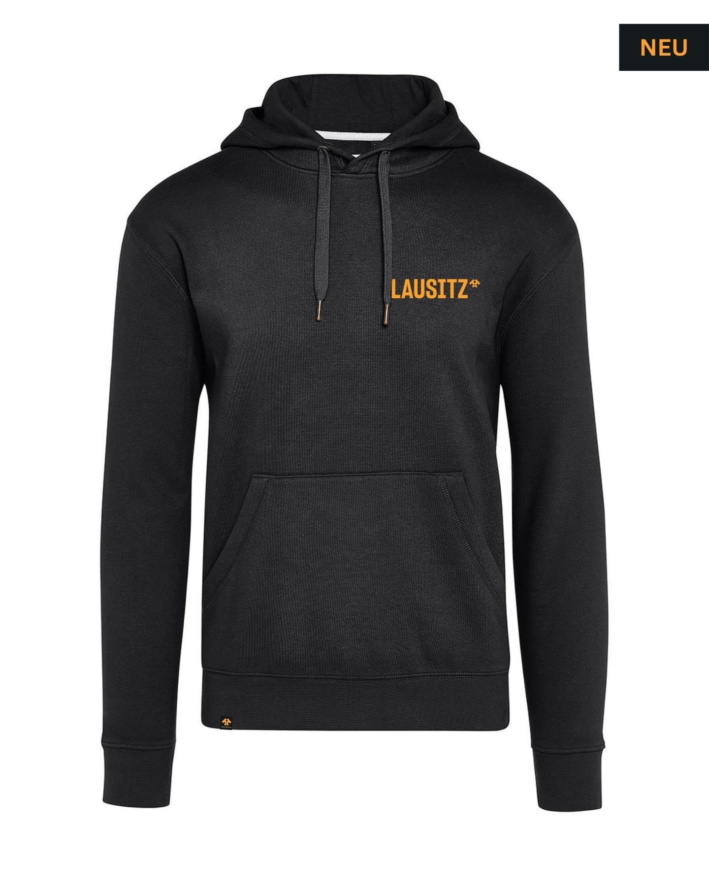 Hoodie LAUSITZ Stick schwarz