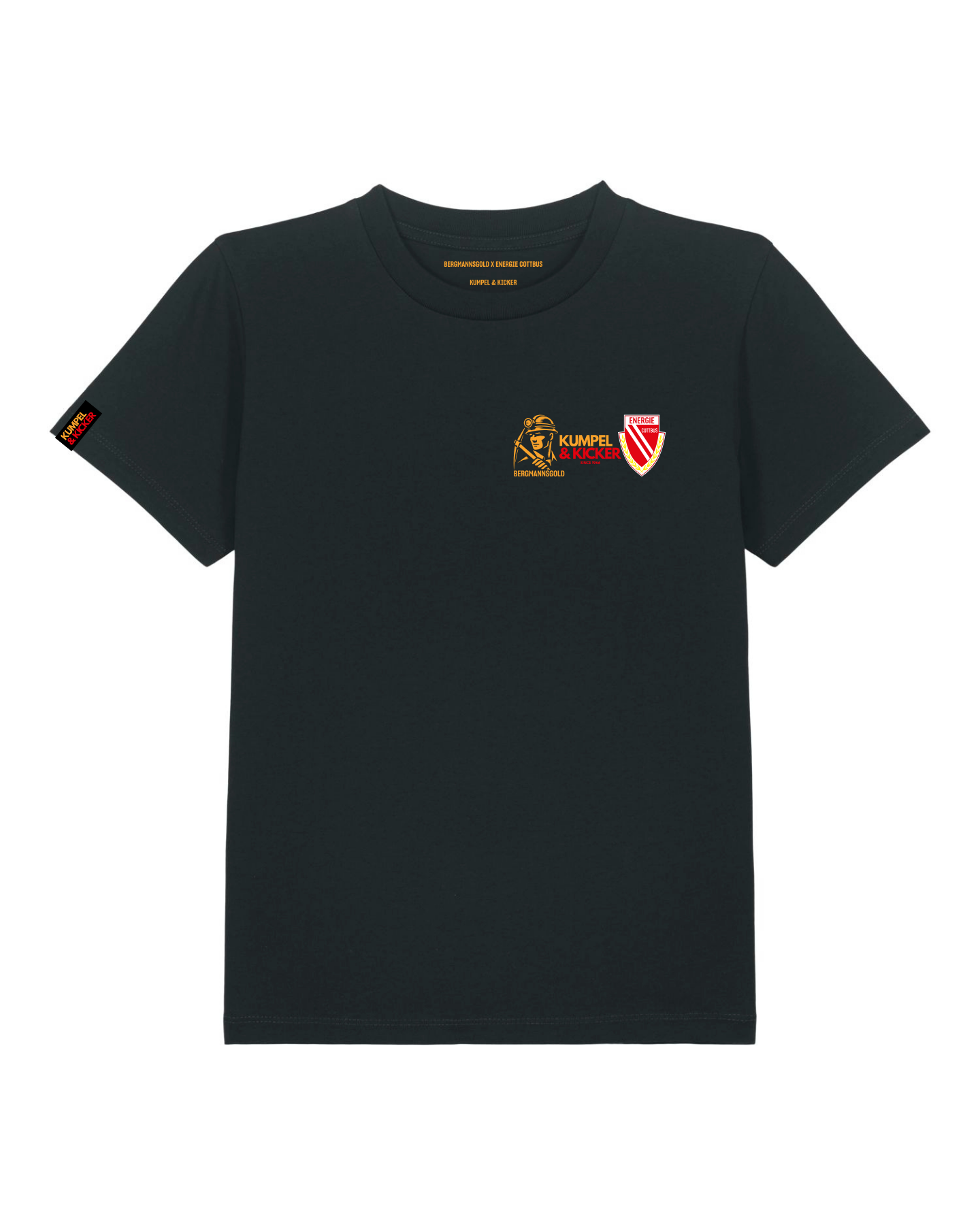 T-Shirt KUMPEL & KICKER - BERGMANNSGOLD X ENERGIE COTTBUS - Kinder