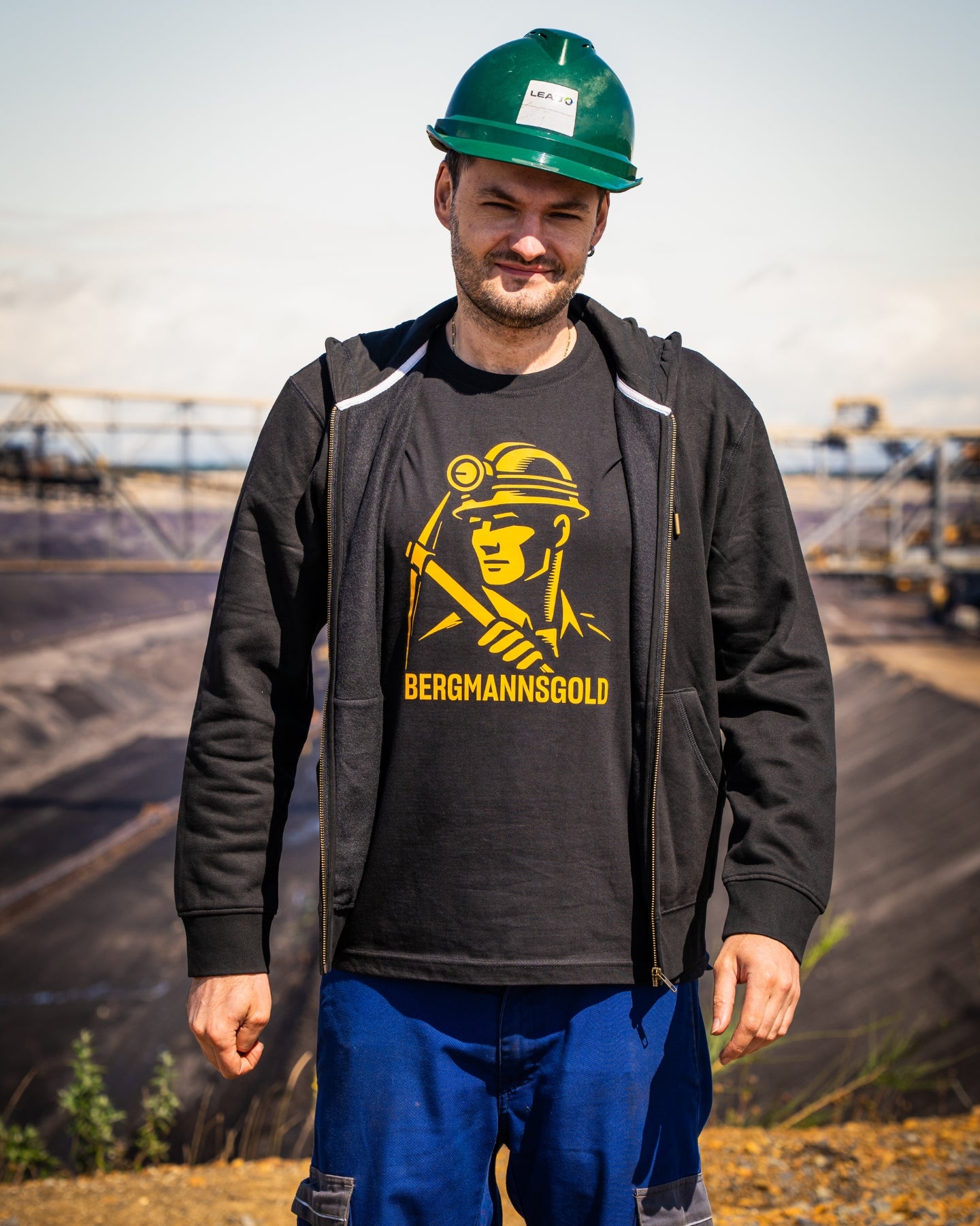 T-Shirt Herren KUMPELSTOLZ schwarz