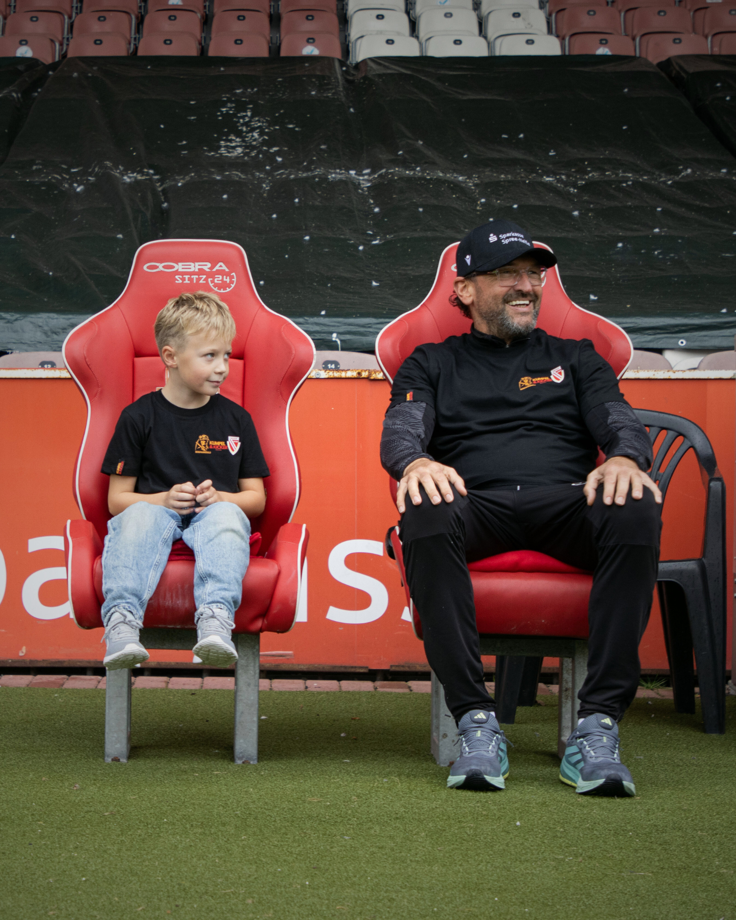 T-Shirt KUMPEL & KICKER - BERGMANNSGOLD X ENERGIE COTTBUS - Kinder