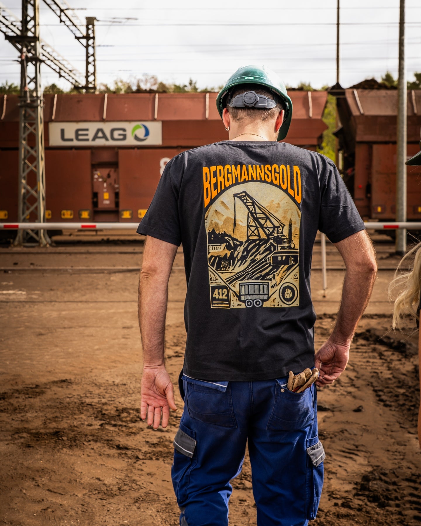 T-Shirt Herren NOSTALGIE schwarz